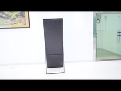 फ्लोर स्टैंडिंग एलईडी विज्ञापन स्क्रीन जिसमें पूर्ण रंग पी4 एलईडी डिस्प्ले और सिग्नलिंग है