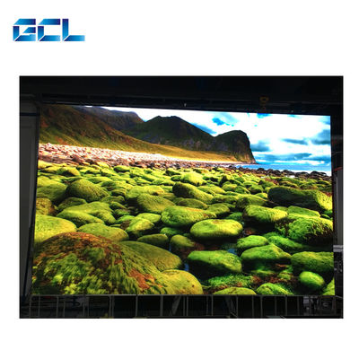 600*337.5mm HD इनडोर फिक्स्ड एलईडी डिस्प्ले डाई कास्टिंग एल्यूमीनियम संकीर्ण पिक्सेल पिच एलईडी डिस्प्ले