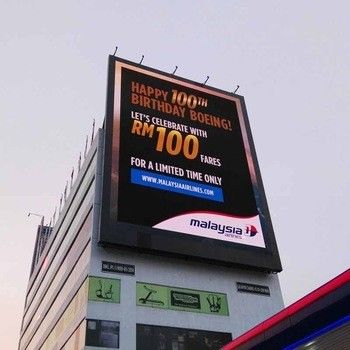 बिजली की बचत विज्ञापन एलईडी डिस्प्ले स्क्रीन लचीला पर्दा पी10 एलईडी डिस्प्ले