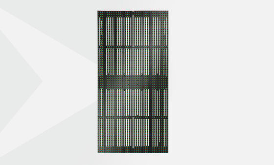 उच्च परिभाषा पर्दा विज्ञापन एलईडी डिस्प्ले वाइड एंजेल एलईडी मेष वीडियो दीवार