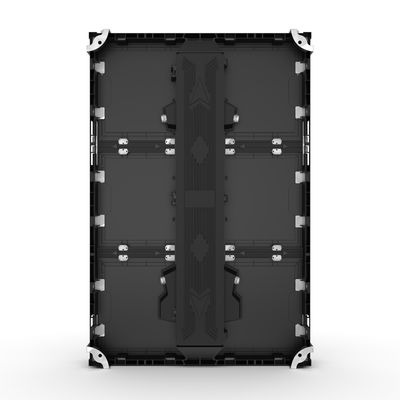 चमक 10000cd/M2 आउटडोर एलईडी वीडियो वॉल ऊर्जा की बचत और आसान स्थापना