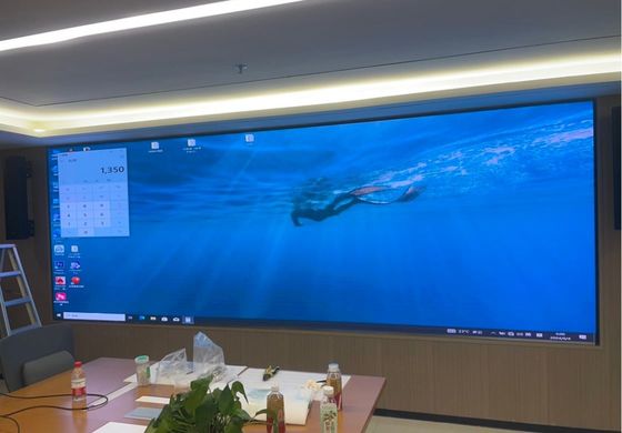 घालो सीरीज़ 1000*250mm 750*250mm इंडोर HD LED वीडियो वॉल P1.5 P1.953mm विभिन्न आकार