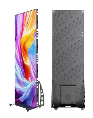 उच्च तकनीक Epistar एलईडी चिप विज्ञापन एलईडी पोस्टर W640xH1920mm पैनल आकार