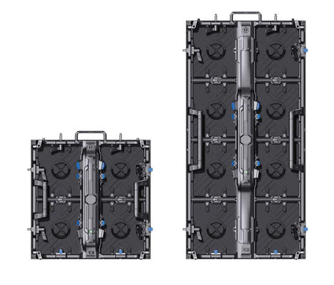 Gmars-P कैबिनेट 500*500mm\500*1000mm P1.95 P2.6mm 7680Hz इनडोर रेंटल कॉन्सर्ट XR स्टूडियो बैकग्राउंड डिस्प्ले स्क्रीन के लिए