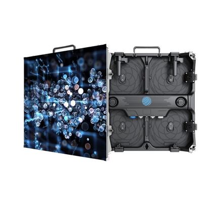 उच्च प्रदर्शन एलईडी स्क्रीन 7680 हर्ट्ज रिफ्रेश दर के साथ और GOB एन्कैप्सुलेशन तकनीक के साथ डाई कास्टिंग मैग्नीशियम मिश्र धातु कैबिनेट